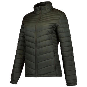 Veste d'hiver longue pour femme, vêtements chauds d'hiver, coupe ajustée, veste rembourrée coupe-vent, parka, veste - Product Image 1