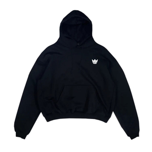 Sudadera Corta Personalizada con Bordado y Estampado, 450 g/m², Gruesa, con Cierre, Lavado Ácido, Forro de Satén para Hombre - Product Image 2