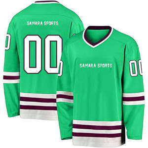 Unisex Verano Nuevo Diseño Internacional Hockey Sobre Hielo Jersey OEM Servicio Poliéster Sublimación Hockey Sobre Hielo Desgaste - Product Image 3