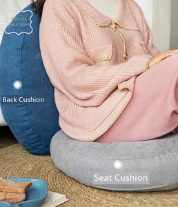 Modern Large Meditation Pillow <b>Cushion</b> Buckwheat <b>Yoga</b> <b>Bolsters</b> <b>Cushions</b> & <b>Bolster</b> Pillow <b>Yoga</b> Supportive Pillow - Product Image 5