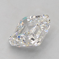 Diamant de laboratoire certifié GIA, haute qualité, diamants CVD en vrac, bijoux, 3,58 carats, clarté VS1, émeraude carrée, cultivé en laboratoire