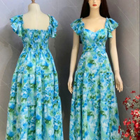 Maxi Robe Longue d'Été Décontractée pour Femme Tendance 2023 Lavable Personnalisable Prix Abordable
