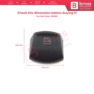 BDP82 Passenger <b>Window</b> Switch Button <b>Cover</b> for Vito Viano Mixto W639 Sprinter MK2 W906 Crafter MK1 A9065450913 - Product Image 6