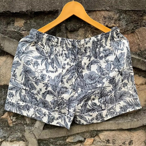 ชุดนอนแขนยาวลายดอกคอตตอนสำหรับผู้หญิงชุดนอนแสนสบายและชุดอยู่บ้านสำหรับฤดูร้อน - Product Image 1