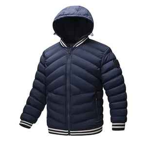 Chaqueta acolchada con capucha de Venta caliente Último diseño Precio barato Chaqueta acolchada para hombre hecha a medida - Product Image 2