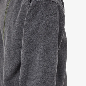 Sweat-shirt en polaire d'hiver à demi fermeture éclair pour hommes Fabrication en gros Sweat-shirt en polyester 100% de haute qualité - Product Image 6