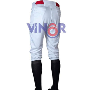 Vêtements de sport personnalisés 2026 Produit populaire Pantalons de baseball personnalisés pour hommes Pantalons de baseball unis à séchage rapide respirants pour hommes - Product Image 2