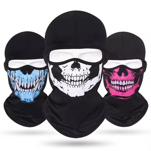 Windproof Sun Protection Full Mask Custom Print Logo Blank Cycling Hunting Motorcycle <b>Face</b> Cover Ski Balaclava 100% Image Common - Product Image 2