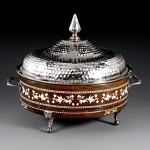 Prix abordable en acier inoxydable et bois Création Batterie de cuisine Casserole de cuisine élégante avec couvercle de plat durable - Product Image 4