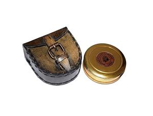 Brújula de reloj de sol Náutica de latón 4,5 de calidad de diseño Premium con caja de madera Brújula de esfera de sol Marina coleccionable brújula antigua - Product Image 3