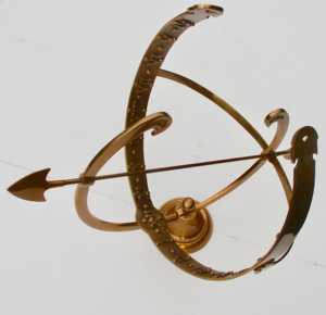 Esférico de globo hueco para escritorio, armillario náutico de latón, proveedores de esféricos de armillario de la India - Product Image 5