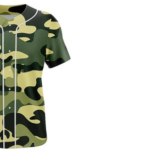 Venta al por mayor de Camisetas Personalizadas de béisbol y sóftbol, uniformes deportivos de poliéster transpirable, pedido a granel disponible-OEM/ODM - Product Image 2