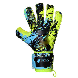 Guantes de Portero con Diseño Innovador, Contacto de Palma Delantera de Látex, Impresión por Sublimación en la Parte Posterior, Corte Híbrido, Correa Extraíble - Product Image 2
