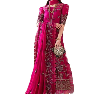 Salwar Kameez étnico para adultos mujeres 2025 última colección de diseñador ropa india y paquistaní vestido informal de verano e invierno - Product Image 1