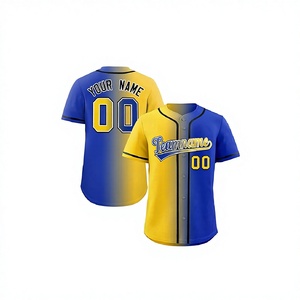 Uniform Designs <b>Baseball</b> Apparel Viscose/Cotton Customized Softball <b>Baseball</b> Jersey Adult Team Pattern Sublimation <b>Sets</b> - Product Image 1