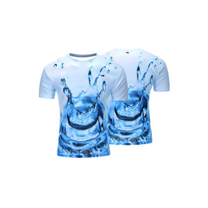 Nueva llegada 100% poliéster gimnasio desgaste deporte camisetas alta calidad diseño personalizado sublimación precio de fábrica Casual sólido Jersey - Product Image 5