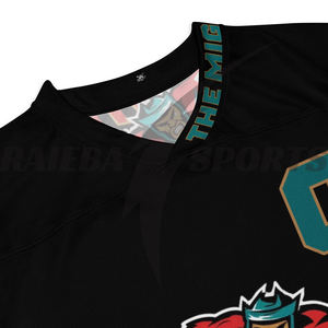 2025 fábrica al por mayor personalizado transpirable uniforme de hockey sobre hielo conjunto de calidad superior diseño personalizado con nombre del equipo incluido - Product Image 6