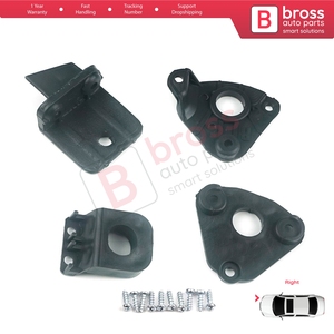 Support de fixation de phare BHL527, kit de réparation avec languettes, côté droit, pour Caddy MK3 2K 2C Touran MK1 1T3 2010-2015 2K5998226 - Product Image 2