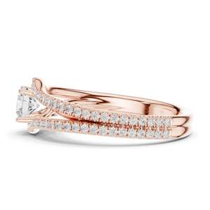 Anillo de Compromiso con Diamante de Laboratorio Redondo Brillante de 1.25 CT para Mujer, Claridad VVS-VS EF, Oro de 18K, 14K, 10K y Plata 925 - Product Image 6