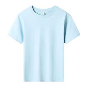 Niños tamaño 100% algodón suave sensación calidad camiseta impresión personalizada logotipos Calidad Algodón niños camiseta para hombres - Product Image 4