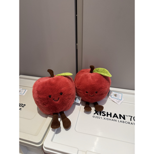 Hot Selling Super Soft Red Apple Cotton <b>Plush</b> Toy 13cm Christmas Eve Gift for <b>Plants</b> Lovers Figurine & Toy - Product Image 4