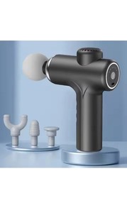 2025 portátil Premium profesional LCD gimnasio pistola de tejido profundo masajeador cuerpo eléctrico vibración músculo Fascia 8 cabezas pistola de masaje - Product Image 3