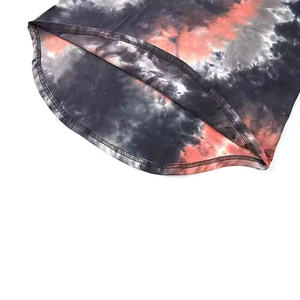 T-shirts délavés à l'acide pour hommes de nouveau style vêtements de rue respirants avec logo personnalisé confortables pour hommes et femmes - Product Image 5