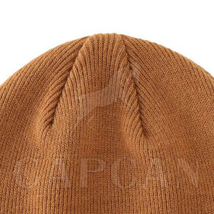 Gorro de lana 100% de alta calidad para hombre, logotipo impreso personalizado para exteriores, ropa de invierno y viajes - Product Image 3