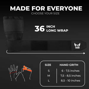 Venta en línea Envolturas de gel de boxeo ecológicas Envolturas de gel de boxeo hechas en Pakistán Envolturas de gel de boxeo al por mayor - Product Image 6