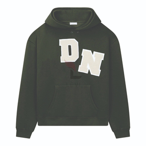 Venta Directa de Fábrica: Sudadera con Capucha de Chenilla para Hombre de Secado Rápido, con Logotipo Personalizado, Mezcla de Poliéster/Algodón, Forro Polar Antipilling para Otoño - Product Image 4