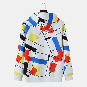 Vente en gros OEM – Sweat à capuche d'hiver pour homme, sublimation, logo personnalisé, coupe-vent, respirant, 100 % polyester, durable, haute qualité, exclusif - Product Image 2