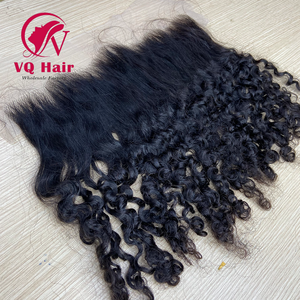 Mỏng HD ren phía trước 13x4 13x6 Miến Điện xoăn trong suốt bán buôn tùy chỉnh Hot tóc phong cách thời gian - Product Image 5