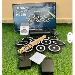 Batería electrónica profesional con entrega a domicilio, equipo de sonido (kit eléctrico) - Product Image 1