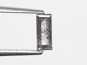 0.34 Ct. Baguette Sel et Poivre Naturelle Diamant Full Cut pour Bagues de Fiançailles-Diamants Libres - Product Image 5