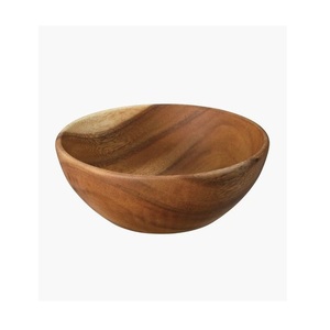 Cuenco de madera de Acacia hecho a mano, tazón de madera de acacia natural elegante y personalizado - Product Image 3