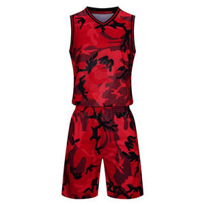 Uniforme de basket-ball professionnel avec matériau à séchage rapide et uniforme de basket-ball de nom personnalisé - Product Image 1