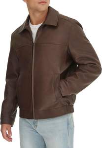 Nueva versión coreana, chaqueta de moto de manga larga, chaquetas de mujer y otoño, temperamento de moda Laltest, cuero genuino - Product Image 2