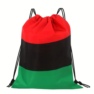 Lightweight Colorful <b>Drawstring</b> <b>Backpack</b> Sports Gym Bag Travel Sack pack Outdoor Festival School Bag Durable Stylish Unisex Bag - Product Image 5