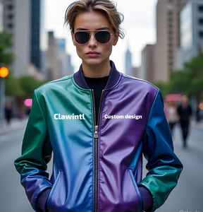 Fournisseur de vestes en cuir personnalisé pour les créateurs de mode Fabricant américain Vestes en cuir personnalisé Soutien aux créateurs de mode américains - Product Image 4