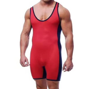 Ropa de dormir y moldeador de cuerpo para hombre, ropa interior ajustada de tela elástica transpirable - Product Image 3