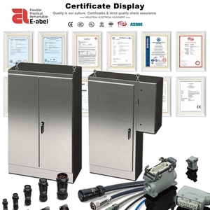 Eabel CE UL508A Personalizado NEMA4X AISI Acero inoxidable PLC Panel de control Gabinete IP55 Gabinete eléctrico - Product Image 3
