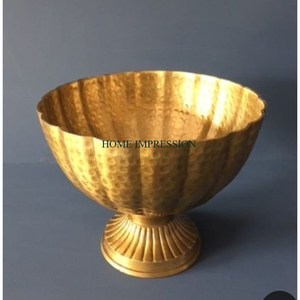 Exquisito cuenco de chocolate de fruta de lujo moderno de estilo árabe chapado en oro forma redonda para regalar postre personalizable pistacho - Product Image 4