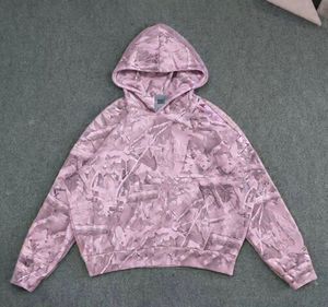 Sudadera con Capucha y Cremallera con Letras Rosadas 100% Algodón de Moda OEM, Personalizable, Estilo Urbano, Corte Holgado, Peso de la Tela 500 Gramos, Bordado 3D - Product Image 1