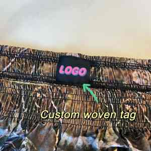 Shipping2025 DDP กางเกงขาสั้นตาข่ายลายพิมพ์ต้นไม้แท้สำหรับผู้ชายโลโก้ตามสั่งสำหรับจัดส่งแบบ menddp - Product Image 5