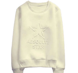 Latest Design Customized Embossed Logo Winter Hoodies <b>Women</b> 100% Cotton <b>Fleece</b> Multiple Colors Casual Streetwear 3D <b>Pattern</b> - Product Image 2