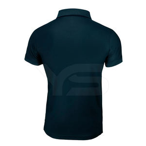 Chemises décontractées respirantes pour hommes à manches courtes en tissu jersey 100% coton, conception personnalisée et broderie, approvisionnement ODM - Product Image 2