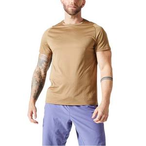 Camiseta de secado rápido para hombre, camisetas de verano de diseño personalizado de poliéster sostenible con estampado anticontracción de Color sólido para hombre - Product Image 6
