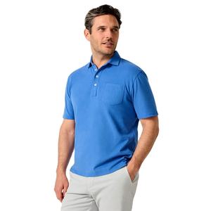 Polo ligero y cómodo para hombre, camiseta Polo de manga corta de algodón 100%, venta al por mayor, Etiqueta Privada, deportes informales y uso diario - Product Image 1
