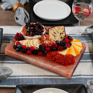 Platos de Sal del Himalaya Cuadrados de Primera Calidad al por Mayor y Bandeja de Bloque de Sal del Himalaya para Parrilla de Barbacoa - Product Image 3