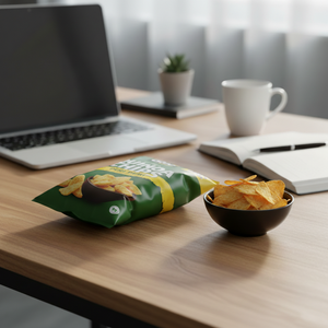 Chips de quinoa naturelles cuites au four, épicées, faibles en gras, riches en protéines, 50g, semi-molles, saines, sans gluten, en-cas - Product Image 5